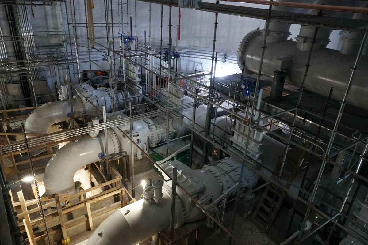 Water and wastewater pumping infrastructure in Alexandria